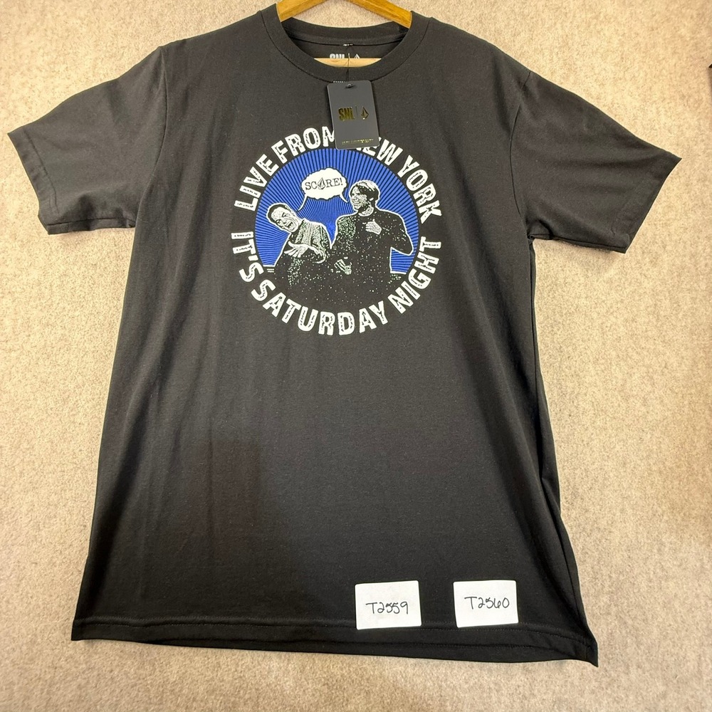 Volcom SNL 40th Anniversary Spartan Cheerleaders T-Shirt Mens Medium Black NEW
